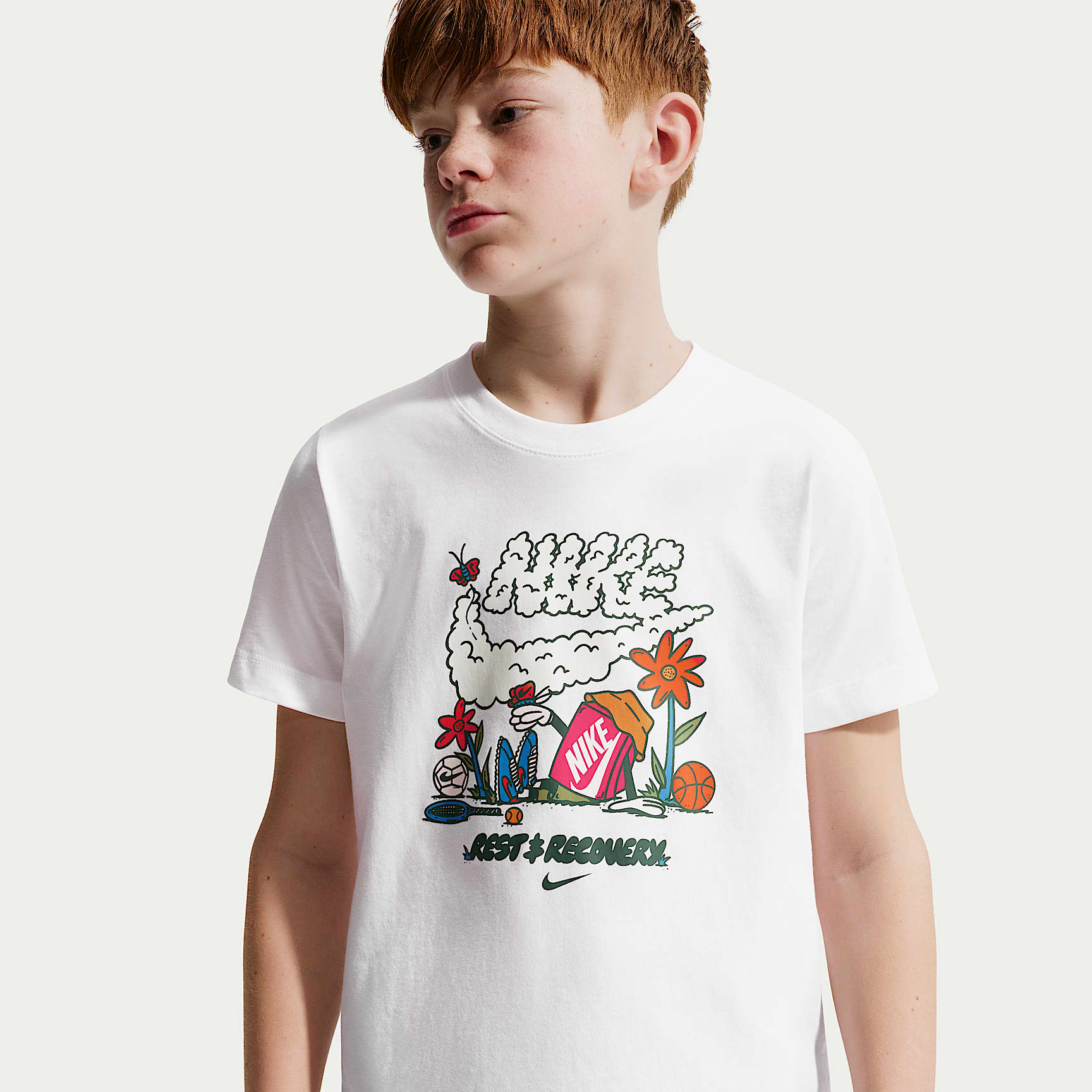 Nike Sportswear Big Kids' T-Shirt. Nike.com